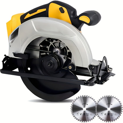 Brushless Cordless Circular Saw for Dewalt 20V MAX Battery – 7-1/4 Inch 0-50° Bevel Cut Electric Saw with Saw Blades Included