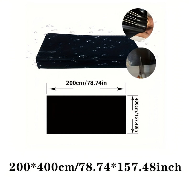 Pond Liner, HDPE Garden Fish Pond Water Feature Landscape for Garden, Patio and Yard Use, with the Listed Configuration