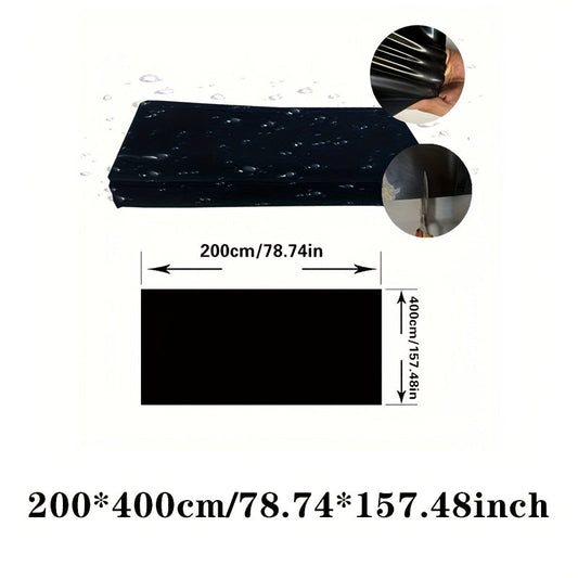 Pond Liner, HDPE Garden Fish Pond Water Feature Landscape for Garden, Patio and Yard Use, with the Listed Configuration