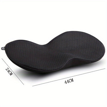 Car Lumbar Support Pillow Memory Foam – Driver Back Support Cushion for Car Seat, All-Season Multifunctional Lumbar Cushion for Lower Back