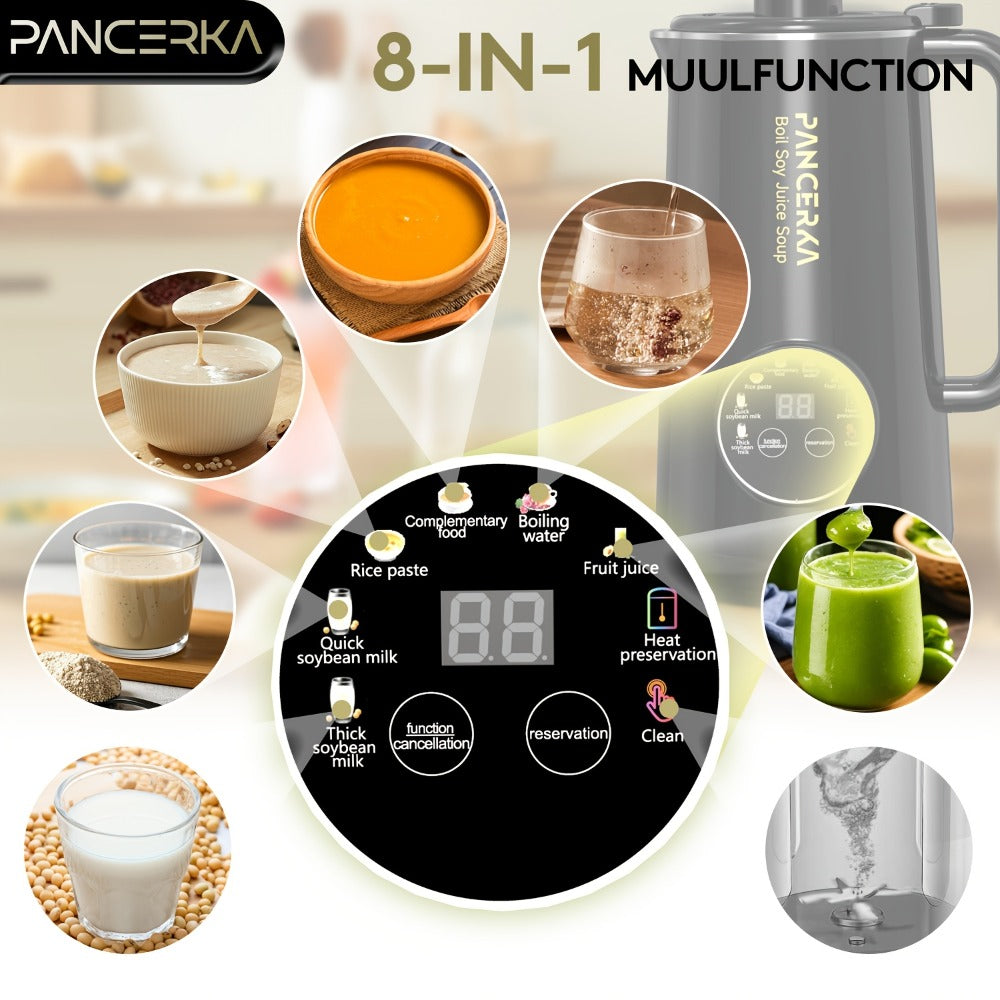 Soy Milk Maker Automatic Nut Milk Machine 27oz – One-Touch Operation, Multi-Functional for Almond, Oat, Soy
