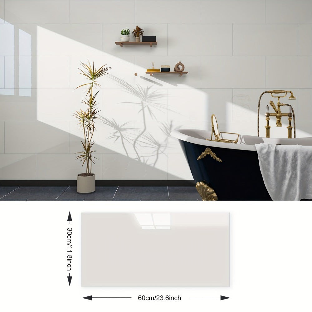 Peel and Stick Wall Panels Marble Pattern Self-Adhesive PVC Wall Tiles Backsplash Stickers for Entryways, Bedrooms and Living Spaces