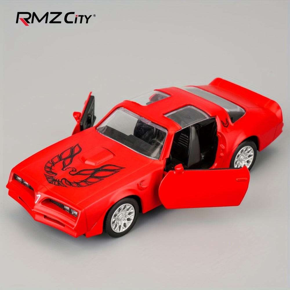1:36 Scale Pontiac Firebird Die-Cast Toy Car with Opening Doors & Pull-Back with the Listed Color, Size or Set Options for Everyday Use