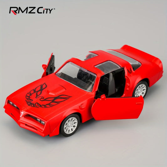 1:36 Scale Pontiac Firebird Die-Cast Toy Car with Opening Doors & Pull-Back with the Listed Color, Size or Set Options for Everyday Use