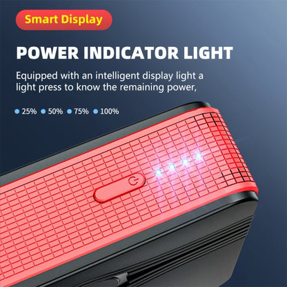 Portable Car Jump Starter Power Bank 200A Peak – 12V Emergency Battery Booster for Gas Engines Under 2.0L, USB & Type-C Charging, LED Light