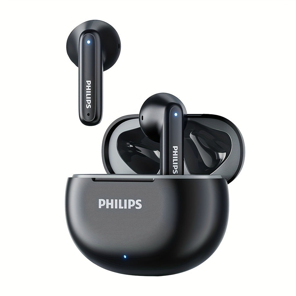 Bluetooth 5.4 Semi-Open Earbuds True Wireless TWS Charging Case Noise Cancelling Mic 20H Playtime for an Everyday Personal Care Routine