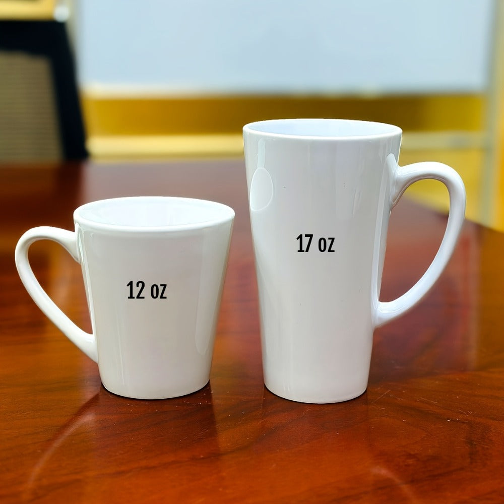 Custom Photo Mug 17 Oz, Personalized Ceramic Coffee Mug with Name, Photo & Logo Print, Color Changing Option