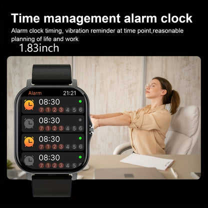 Smartwatch with Navigation & Dual Strap 1.83" TFT Full Touch Screen, Wireless Calling, Remote Camera, Music Player, Message Alerts