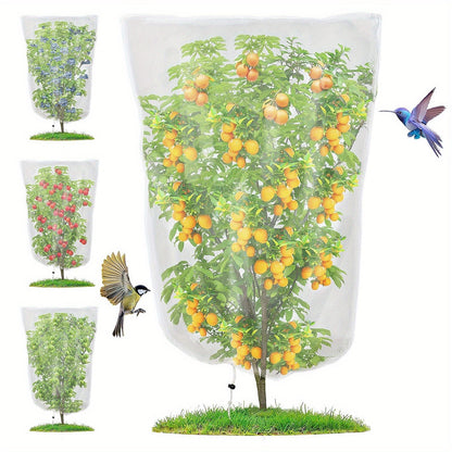 Garden Netting | Plant Protection Bags Drawstring Insect Bird Barrier