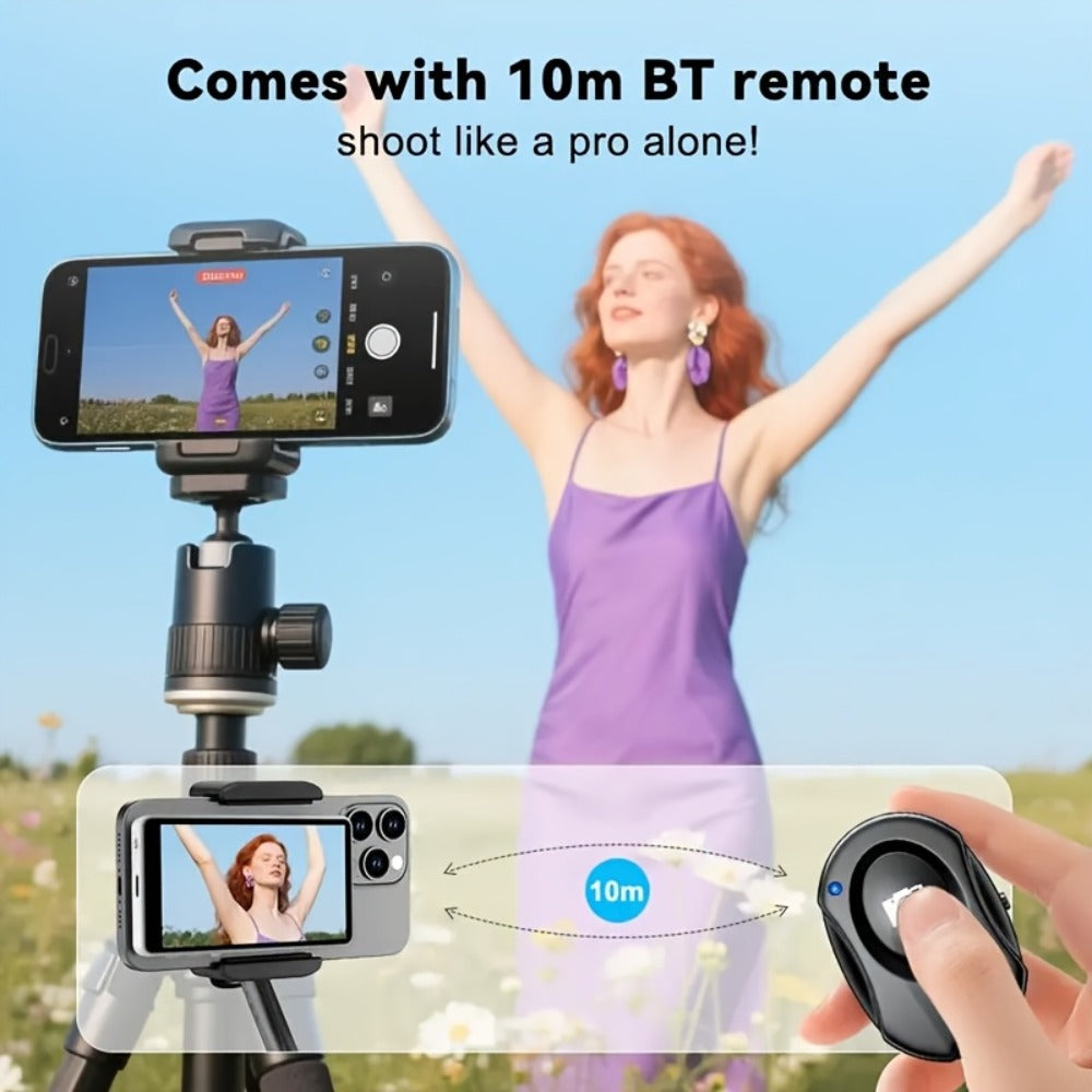 Magnetic Selfie Monitor Screen for Vlogging & Live Streaming, Rear-Facing Main Camera Display for iPhone & Android