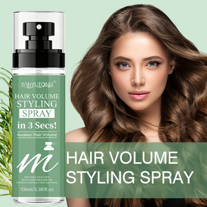 Hair Volumizing Spray 100ml Oil-Free Texturizing Instant Lift & Hold, Non-Irritating Styling Spray for Fine Flat Hair