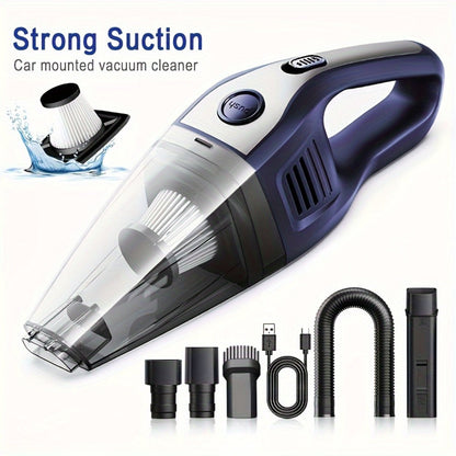 Model 901 Cordless Car Vacuum Cleaner with 5000Pa Source Rating, USB Charging, One-Button Bin and Six Finishes
