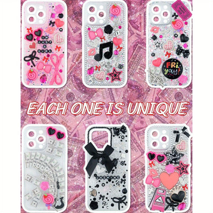 1050pcs Junk Case Charms Kit Kawaii DIY Phone Case Decoration for Home and Salon Manicures
