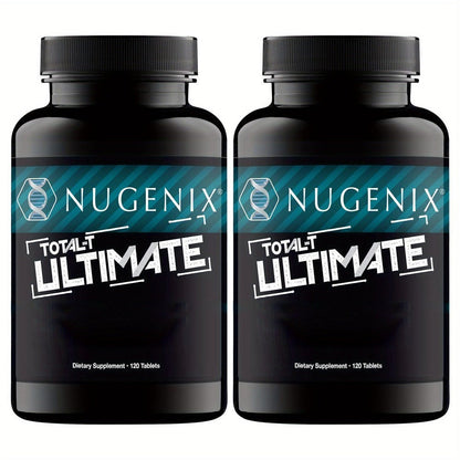 Testosterone Support Supplement with D-Aspartic Acid, Horny Goat Weed, Tribulus & Maca, Mood, Health & Vitality Booster for Men