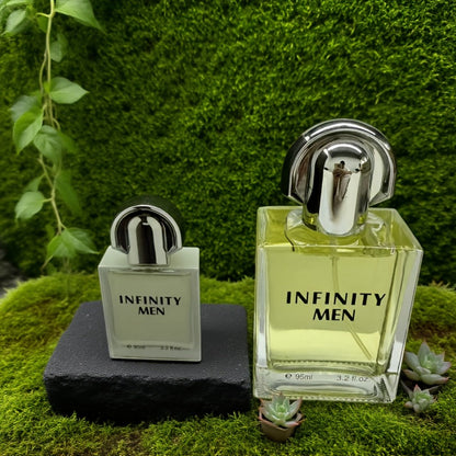 Eau de Parfum for Men 30ml in Mint-Green & Gold Travel Bottle with Woody Family for Daily Wear
