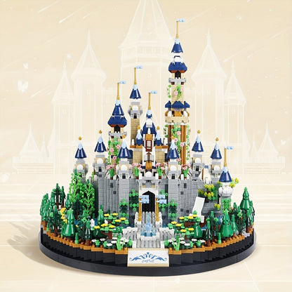 3600PCS Princess Castle Building Blocks Fairytale Palace STEM Micro Brick Architecture Kit for Girls Ages 8+