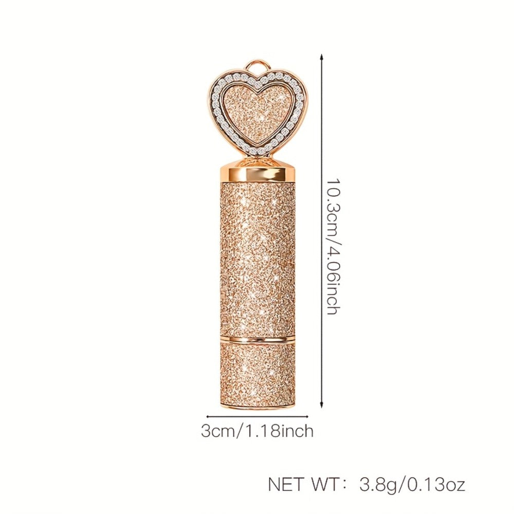 Matte Lipstick Heart-Shaped Design 24H Long-Lasting Velvet Finish – Transfer-Resistant Highly Pigmented Buildable Lip Color