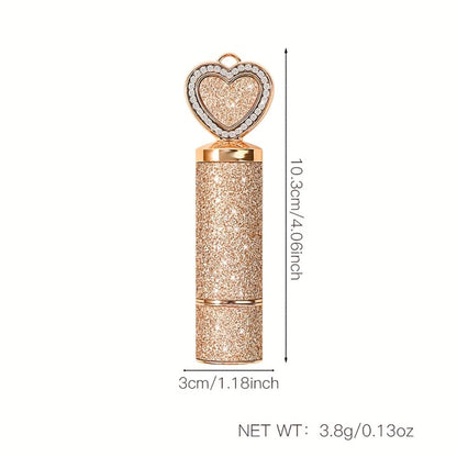 Matte Lipstick Heart-Shaped Design 24H Long-Lasting Velvet Finish – Transfer-Resistant Highly Pigmented Buildable Lip Color