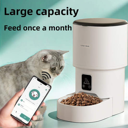 Automatic Pet Feeder – Smart WiFi App Control Cat & Dog Food Dispenser with USB Power, Scheduled Feeding for Cats & Dogs, 4 Models