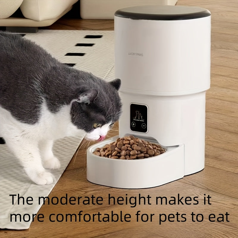 Automatic Pet Feeder – Smart WiFi App Control Cat & Dog Food Dispenser with USB Power, Scheduled Feeding for Cats & Dogs, 4 Models
