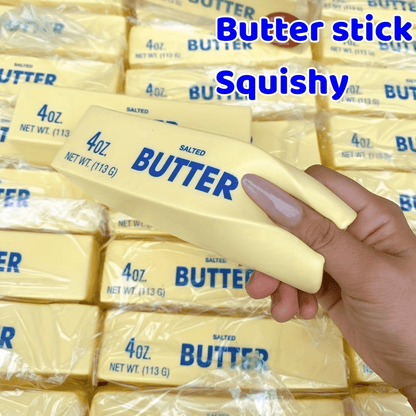 7pcs Squeeze Stick Sensory Stress Toys Set, Slow Rise Squishy Butter Sticks for Kids Adults Anxiety Fidget Sensory Play Gift