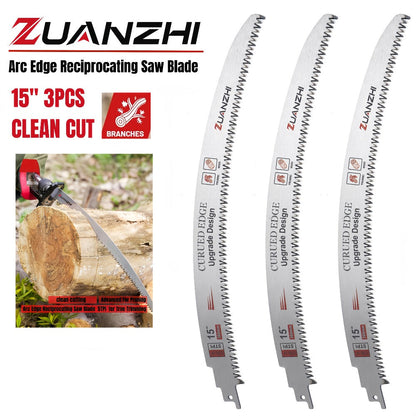 Reciprocating Saw Blade Pruning Arc Edge 3 Pack 6TPI Japanese Teeth CR-V Ultra Hardened for Wood for an Everyday Personal Care Routine