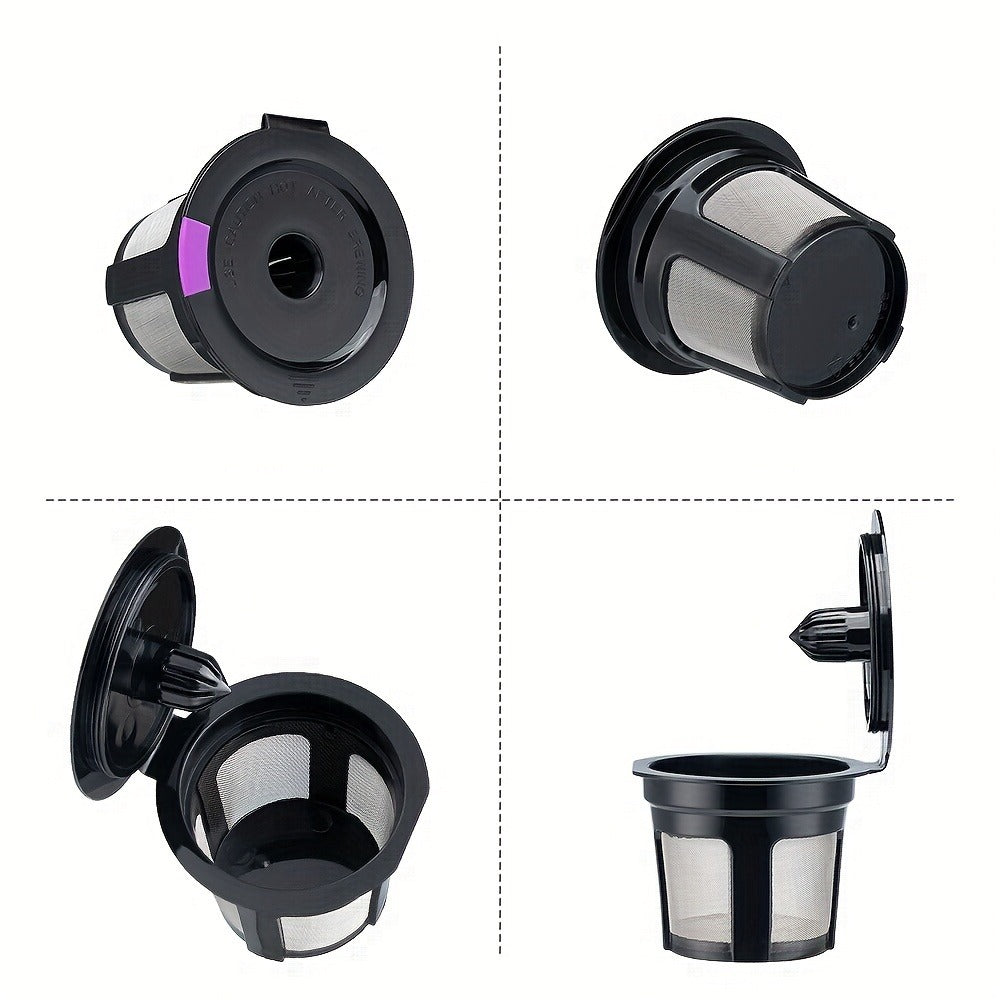 Reusable K-Cup Coffee Pods for Keurig 1.0 & 2.0, Refillable K-Cup Filters Universal Fit, Eco-Friendly Reusable Coffee Pod Filters