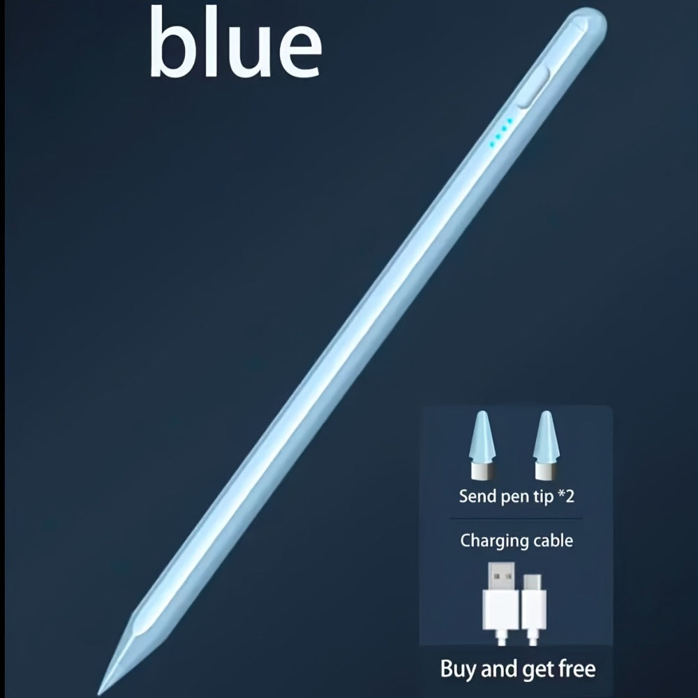 USB-C Rechargeable Stylus Pen with Top Power Button and Single-Pen, Two-Pen or Storage-Bag Bundle Options