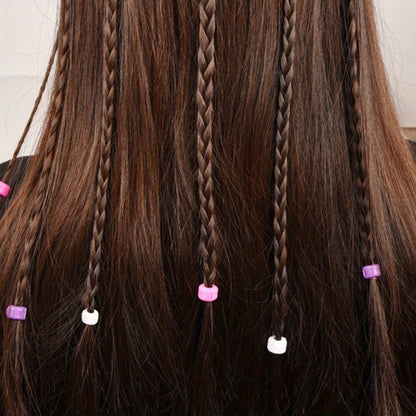 Automatic Electric Hair Braider Machine One-Touch Operation, Adjustable Speed Braid Styler with Braiding Combs & Clips