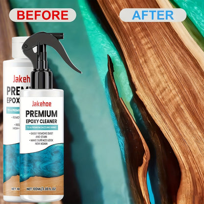 Epoxy Resin Polish & Cleaner 2pcs – Scratch Remover, High Gloss Restorer for Epoxy Surfaces