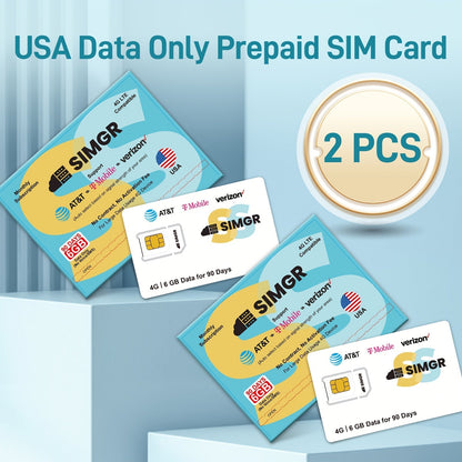 Triple Network SIM Card USA 4G LTE SIMGR AT&T T-Mobile & Verizon Auto-Select for an Everyday Personal Care Routine