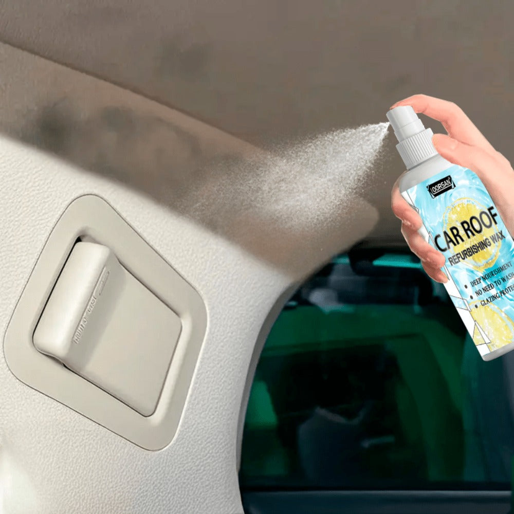 Automotive Interior Plastic Repair Agent 3.38oz – Dashboard Door Panel Steering Wheel Seat Restorer, Moisturizing Gloss & Wrinkle Repair