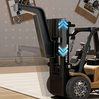 RC Forklift Toy 1/64 Scale Alloy Die Cast Remote Control Forklift Truck with the Listed Color, Size or Set Options for Everyday Use