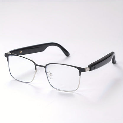 Smart Glasses Photochromic Audio Eyewear with Open-Ear Speaker, Microphone and Metal or Plastic Frames