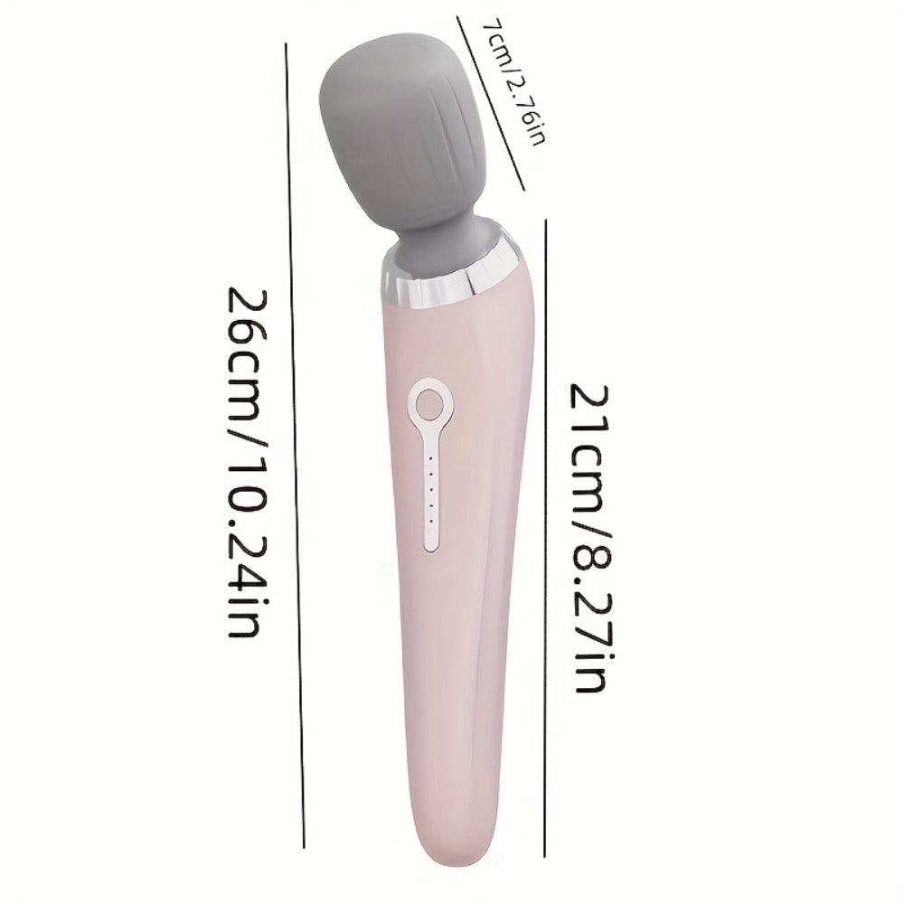 Handheld Massager for Neck Back & Legs, 5-Speed USB Rechargeable Portable Body Massager with Long Battery Life