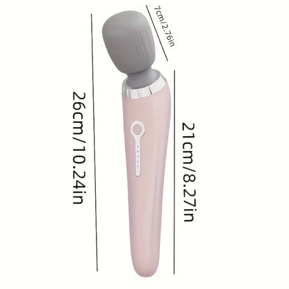 Handheld Massager for Neck Back & Legs, 5-Speed USB Rechargeable Portable Body Massager with Long Battery Life