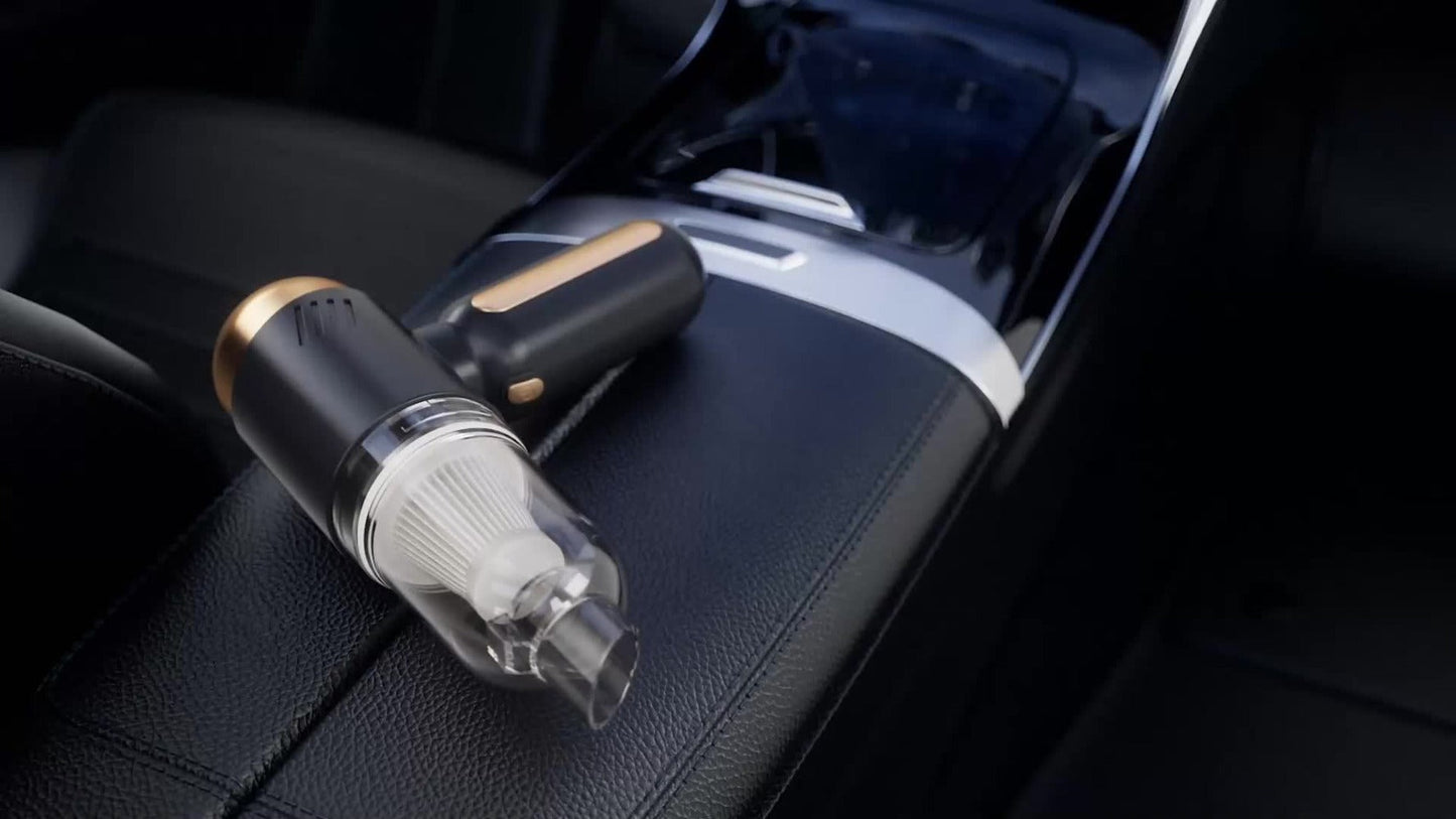 Handheld Car Vacuum Cleaner Wireless 13KPa – 4000mAh USB Rechargeable, Dry Wet Dual-Purpose Blow & Suction