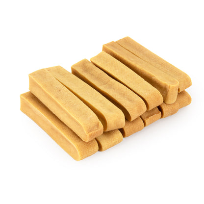 Himalayan Yak Cheese Dog Chews – Long-Lasting Hard Chew Treats, High Protein & Limited Ingredients, Natural Dental Chew for All Dog Sizes