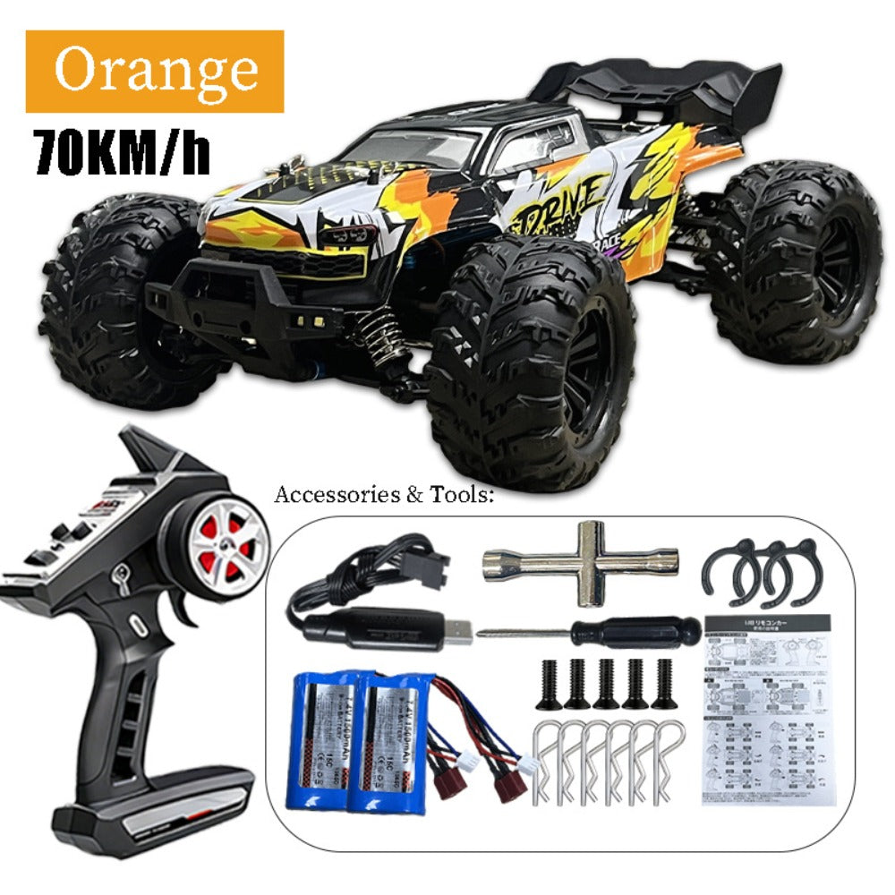 High Speed RC Off-Road Car 70KM/H Brushless Motor 1:14 1:16 Scale with the Listed Color, Size or Set Options for Everyday Use
