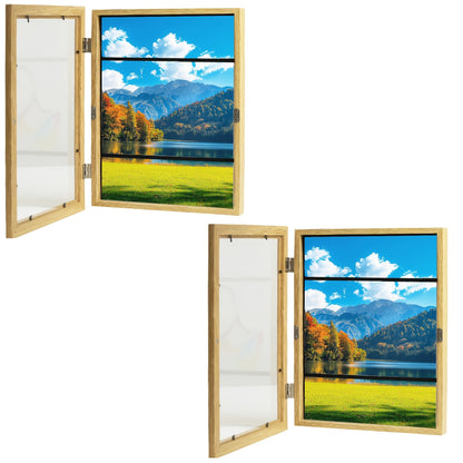 Kids Art Frames Front Opening Changeable Artwork Display Frames for Children Drawings Crafts Photos Wall Gallery – Set of 2 or 4