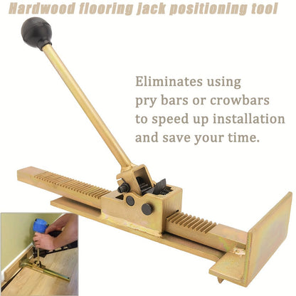 Hardwood Flooring Jack & Positioning Tool for Installing & Straightening Hardwood Floors – Professional Floor Installation Tool for Tongue