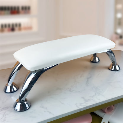 Nail Armrest Hand Pillow Professional Manicure Wrist Rest Cushion for Nail Salon Studio – Soft Hand Rest Support for Nail Tech Pink Black