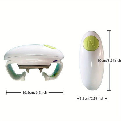 Electric Jar Opener & Bottle Opener, One-Touch Lid Opener for Arthritic Hands, Seniors & Weak Grip