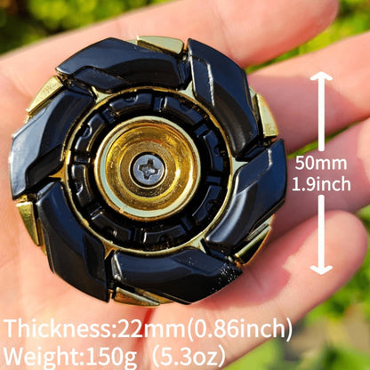 Metal Fidget Spinner Toy for Adults & Teens – Customizable Stress Relief Spinner with Hex Key, Screws & Metal Tube