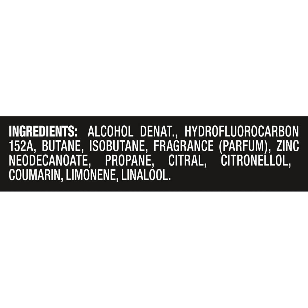 AXE Apollo Body Spray Deodorant Men Aluminum Free Long-Lasting Odor Protection Sage Cedarwood Scent 4oz 3 Count Pack Fresh Masculine