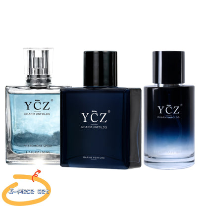 Men's Cologne Gift Set - Eau de Parfum Lavender Fresh & Woody Fragrance, Multi-Piece Sets 2 3 or 4 Bottles