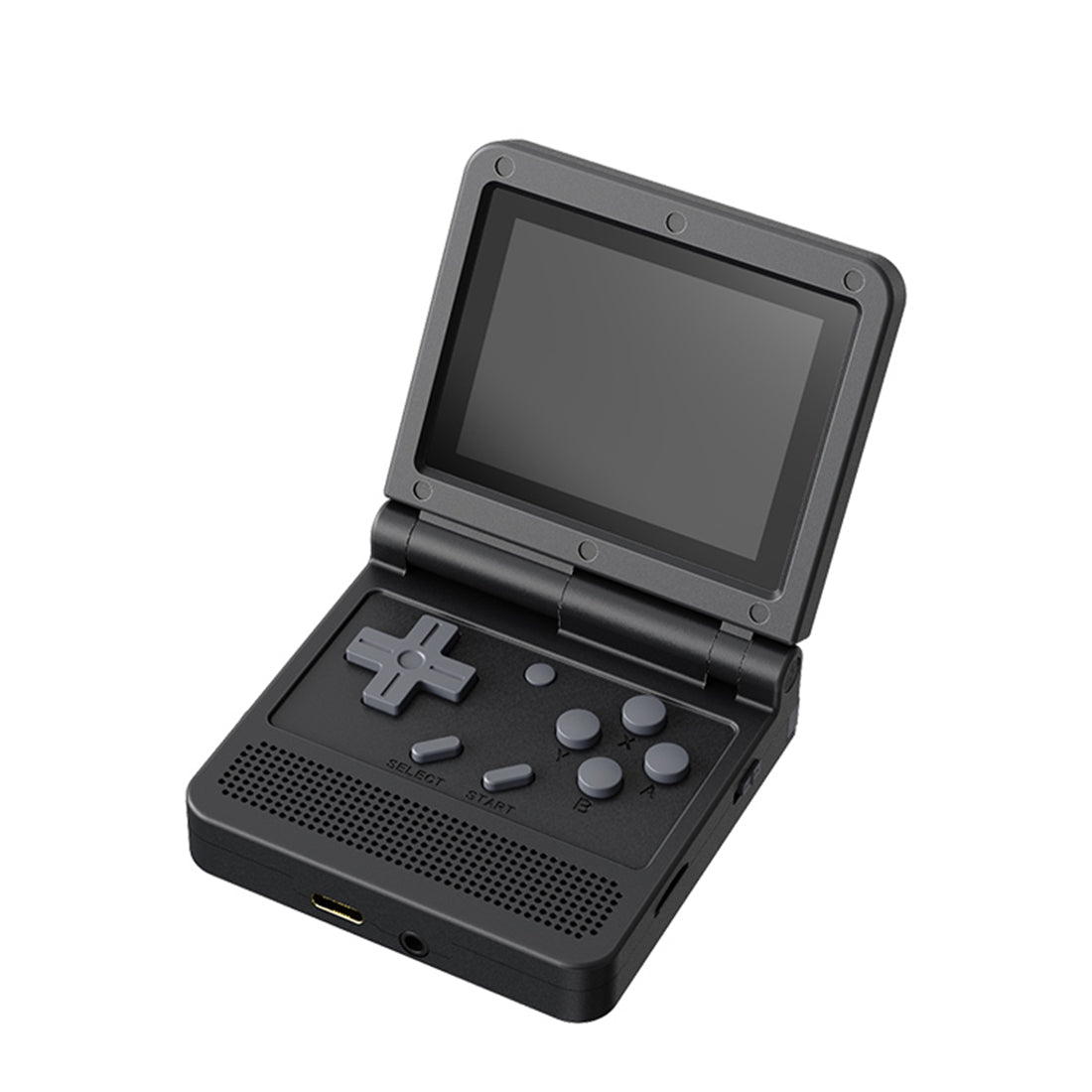 Handheld Game Console Powkiddy V90 with 3.0-Inch IPS LCD, 320x240, 64GB Options, 1020mAh Battery, Linux, 6, 000-game 64GB bundle