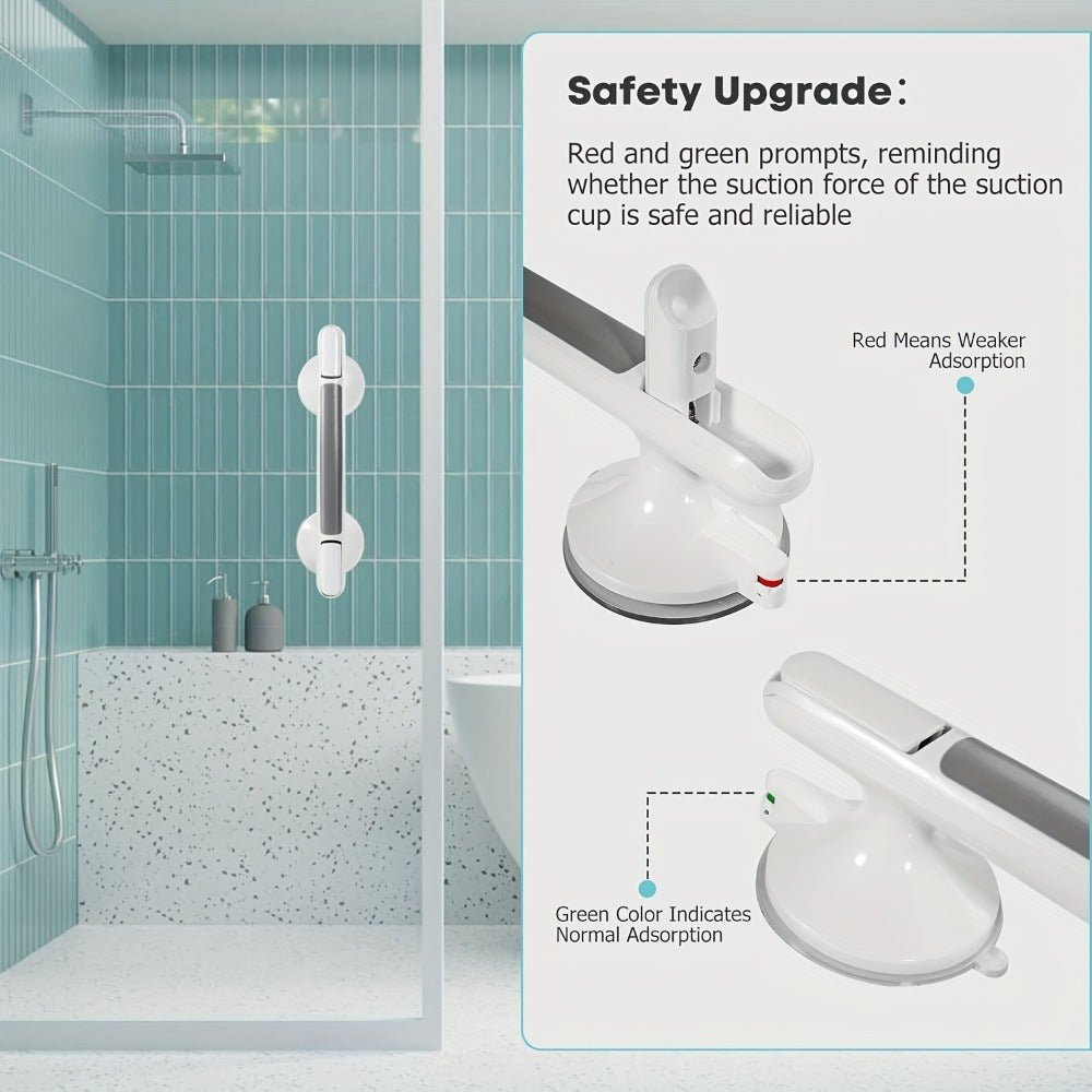 Safety Grab Bar for Seniors - Suction Cup Handrail for Bathroom, Bathtub Rail, Elderly Assist Handle