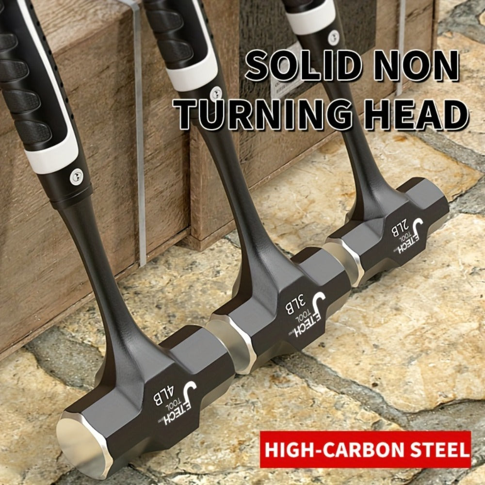 Octagonal Hammer 2/3/, Handle, Professional Masonry & Demolition Sledge Hammer for Stone, Concrete
