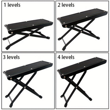 Adjustable Pedicure Footrest Stand 4-6 Level Non-Slip Portable Foot Rest for Nail Care – Professional Manicure Pedicure Tool for Salon